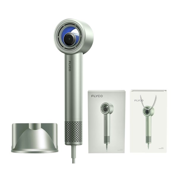 【王一博同款】飛科星環智慧溫控高速吹風機H6星空綠