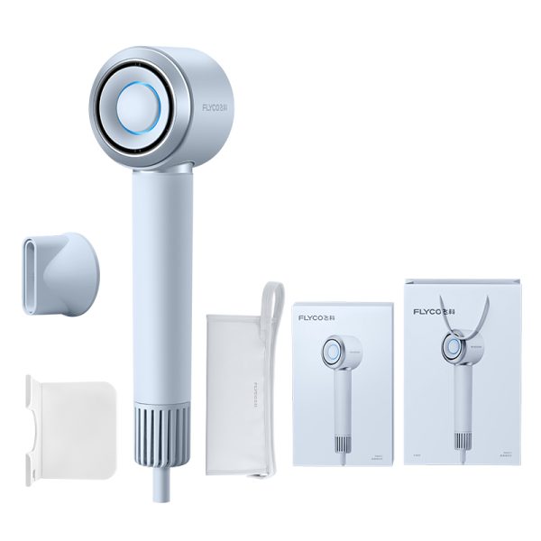 【附收納包及掛架】飛科新品高速吹風機FH6371星空灰附收納包及掛架