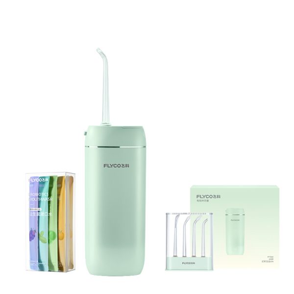 飛科電動沖牙器FP7800水晶綠