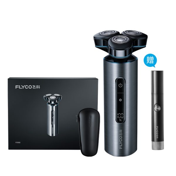 【加贈】飛科智能剃鬚刀FS988加贈鼻毛修剪器FS5605