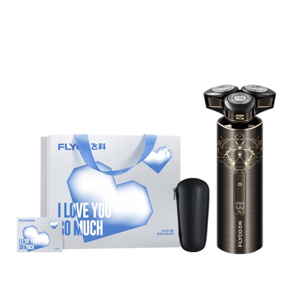 【告白限定禮袋】飛科智慧刮鬍鋼鐵人聯名款FS989