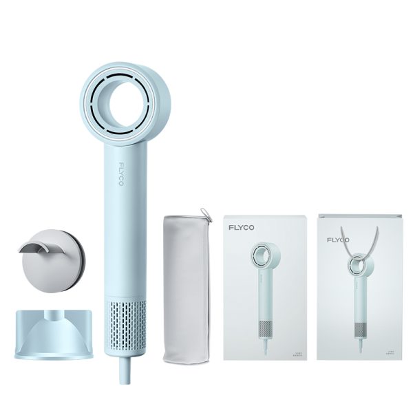 【王一博推薦】飛科星環高速吹風機H5星環藍