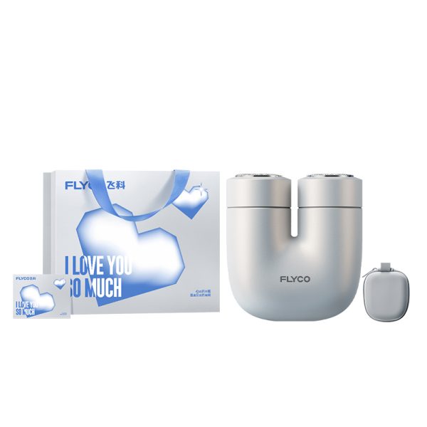 【告白限定禮袋】飛科新一代便攜刮鬍刀U1星辰銀