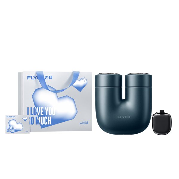 【告白限定禮袋】飛科新一代可攜式刮鬍刀U1星際藍